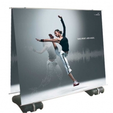 Großformat Falt-Display 2400 x 2000mm Doppelseitig