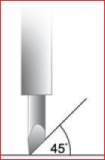 GCC-Plottermesser 45° Standard für GCC-Schleppmesser-Plotter
